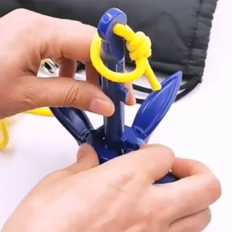 Folding Anchor Fishing Accessories Aluminum Boat For Canoe Kayak Marine Sailboat Watercraft | Спорт и развлечения