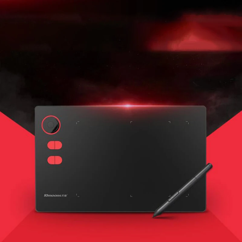 

10Moons G20 Graphic Drawing Tablet with Roller Key Large Active Area Digital Tablet Support and roid Phone with Gifts