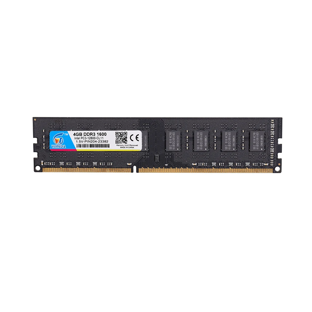 

VEINEDA Desktop memory ddr3 4gb 1333mhz 4gb 8gb Ram 1333MHz 1600MHz 240 pins 1.5V non-ECC memory