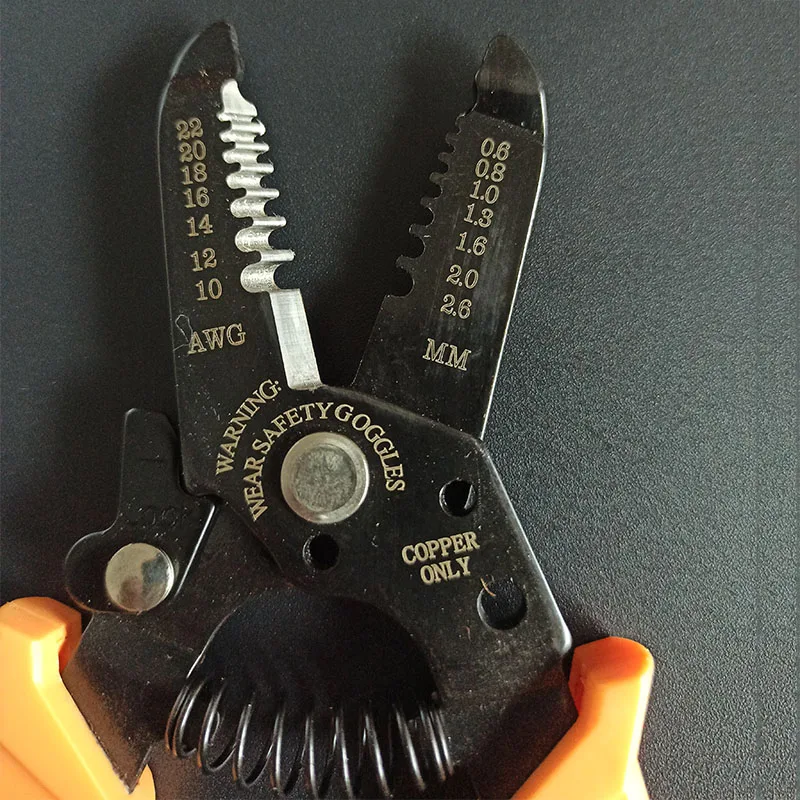 6 дюймовые портативные обжимные плоскогубцы для зачистки проводов обжимной
