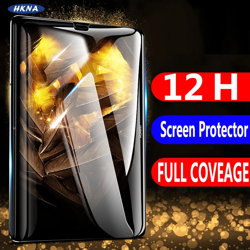 Закаленное стекло для huawei MediaPad M5 lite Pro M6 10 8 4 M3 Lite 1 12D защита экрана с закругленными