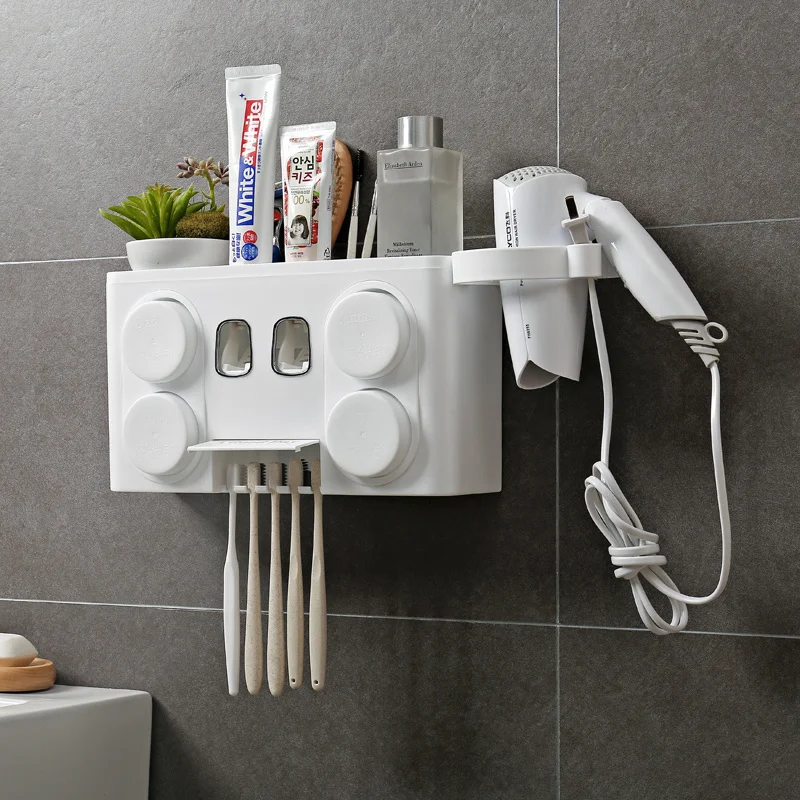 Многофункциональная Ванная Комната Авто Зубная паста диспенсер с присоской