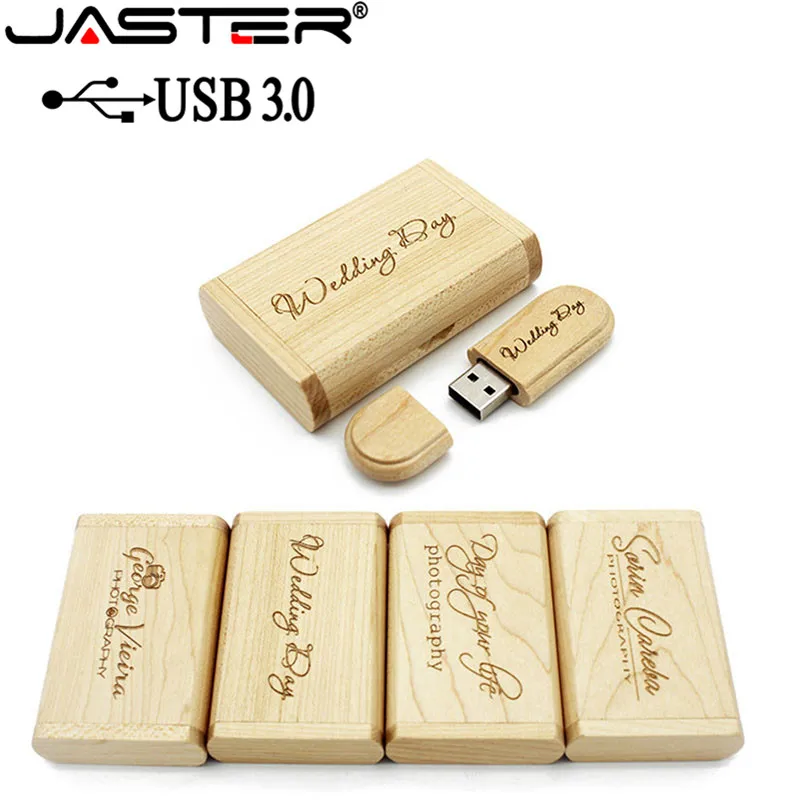 Корабль USB 3 0 высокоскоростной деревянный флеш-накопитель клена + коробка