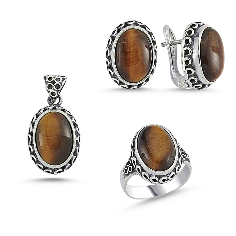 

Серебряный тигровый глаз Silverlina