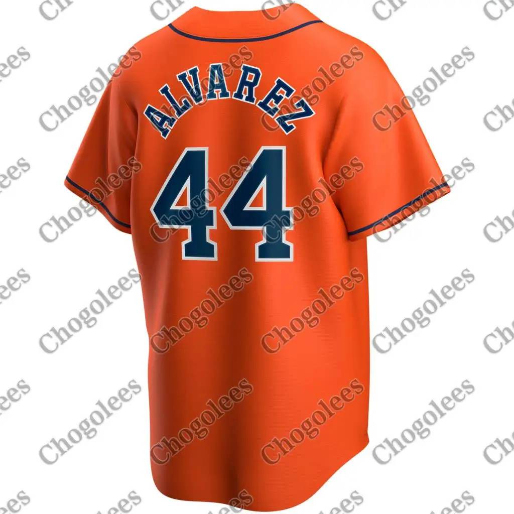 Baseball Jersey Yordan Alvarez Houston Alternate 2020 Player Jersey - Orange