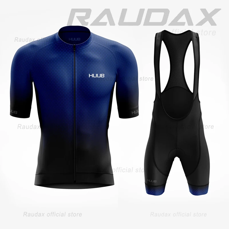 

HUUB MTB Униформа триатлон Ropa Ciclismo Verano дышащая Велоспорт Джерси 2021 мужская летняя велосипедная одежда с коротким рукавом комплект