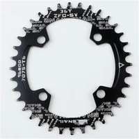 snail round oval 96bcd 32t 34t 36t ultralight narrow wide single mtb bike positive and negative chainring
