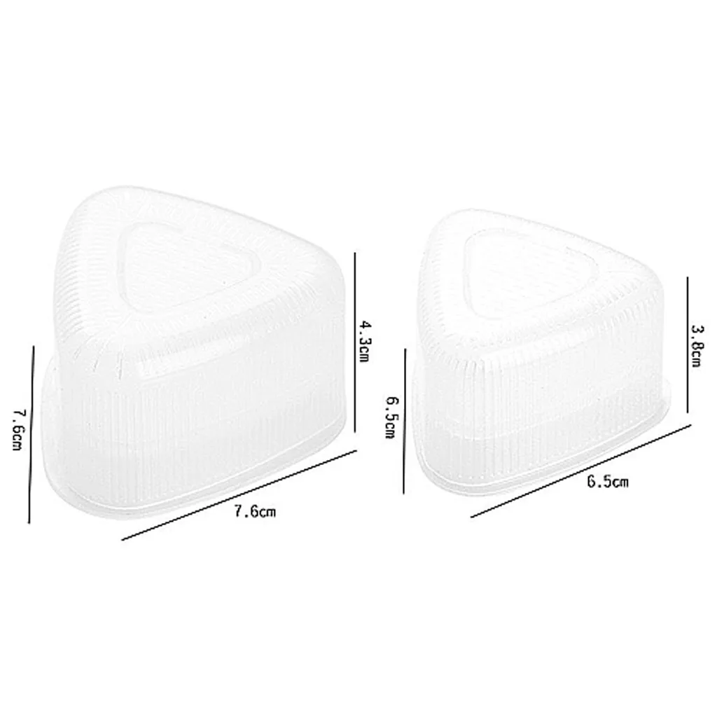 

DIY Sushi Mold Onigiri Rice Ball Food Triangular Sushi Maker Mold Sushi Kit Japanese Kitchen Bento Accessories #50g For sushi