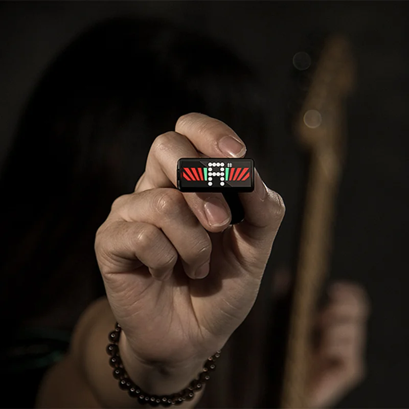 swiff a10 professionelle tuner clip auf led mini tuner für akustische gitarre elektrische gitarre bass mandoline violine ukulele banjo free