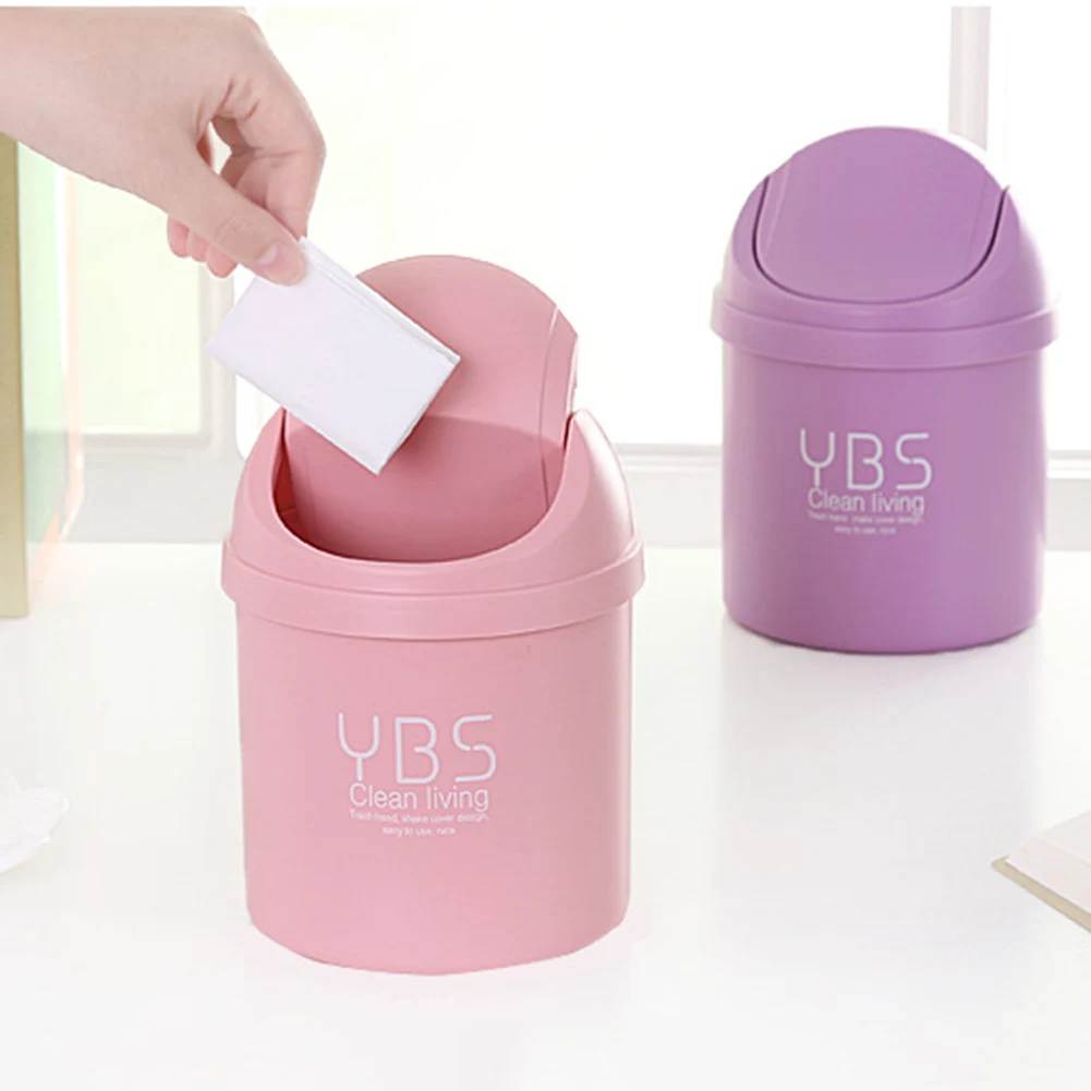 Креативный мини мусорный контейнер для мусора на столе корзина домашний стол