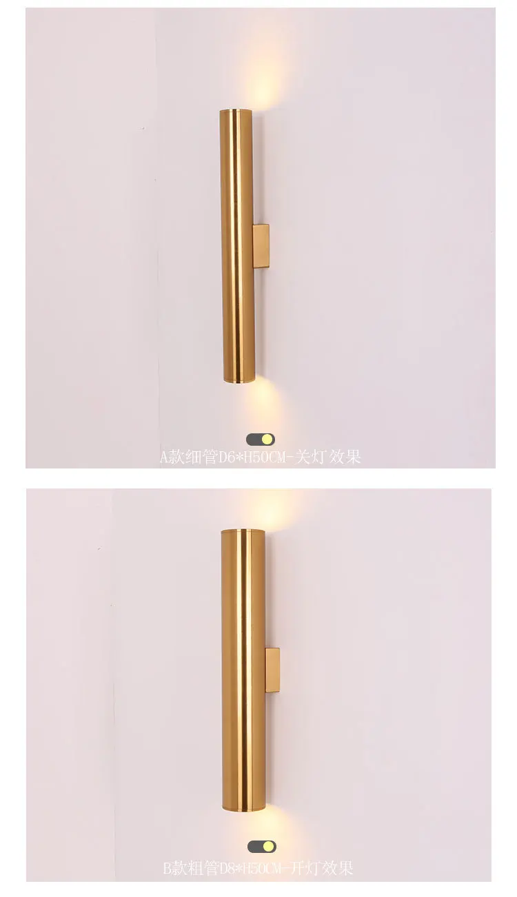 Скандинавский пост-современный алюминиевый арт простые атмосферные дуплексные