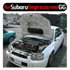 Капот Переднего Капота для Subaru Impreza WRX 2000-2007, карбоновые Пружинные амортизаторы, амортизатор подъемника