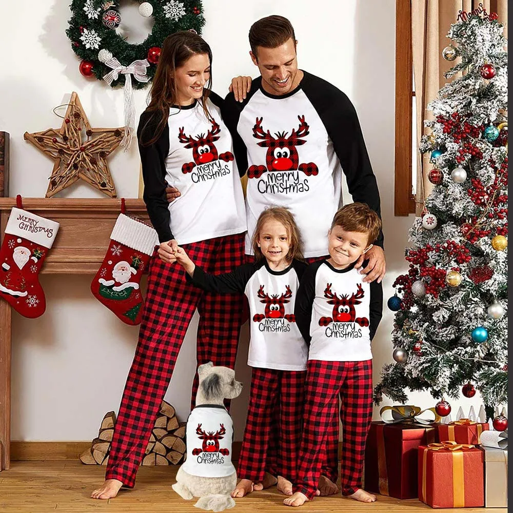 

Family Matching Clothes Mommy And Me Clothes Christmas Mother Father Kids Matching Clothes Cute Baby Boy Girl Pajama Homewear