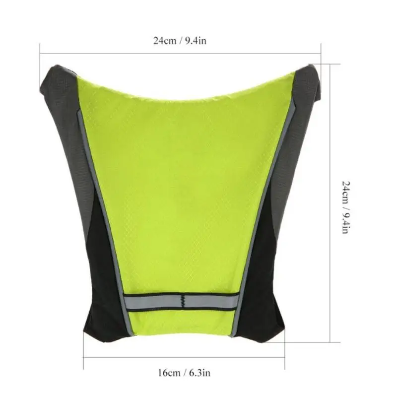 

Cycling LED Signal Vest Wireless Turn Signal Light Bike Vest Safety Riding Running Safety Reflective Warning Vests With Remote