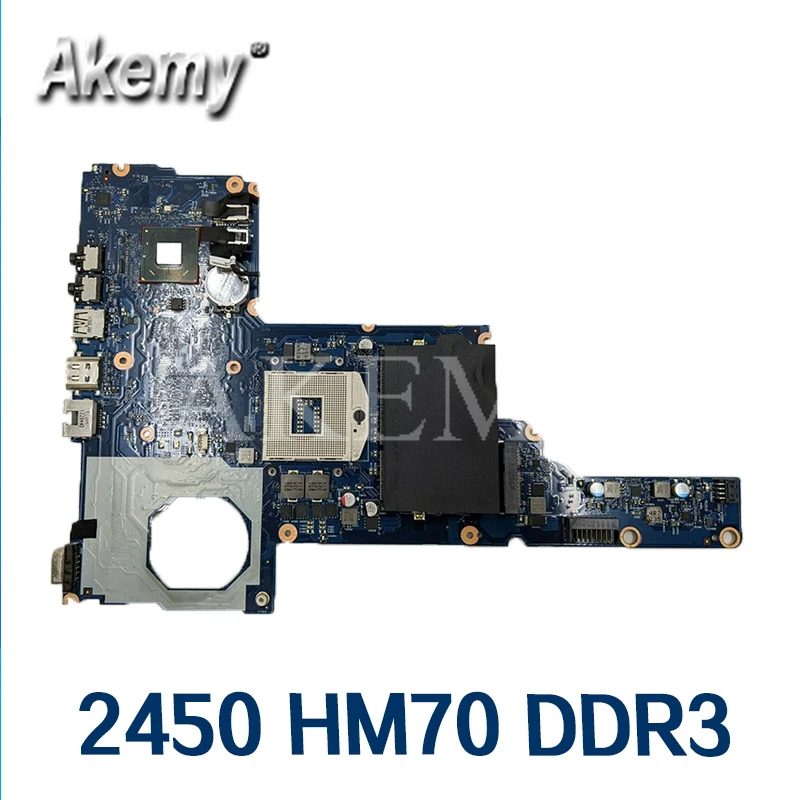 

685783-001 685783-501 6050A2493101-MB-A02 For HP 2450 1000 2000 CQ45 Laptop Motherboard HM70 UMA DDR3