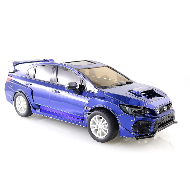 Металлические 3D Пазлы Железная Звезда Subaru WRX STI 2019 гоночный автомобиль