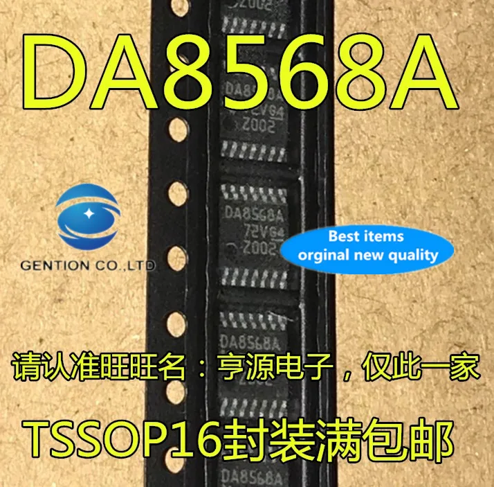 

5pcs 100% new and orginal real photo DAC8568IAPWR DAC8568IAPW DA8568A TSSOP16 analog-to-digital conversion IC