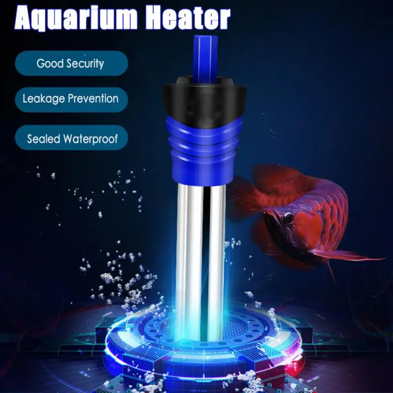 

Submersible Aquarium Heater Temperature Thermostat Heater Rod 50/100/200/300/500W Submersible Aquarium Fish Tank Accessories