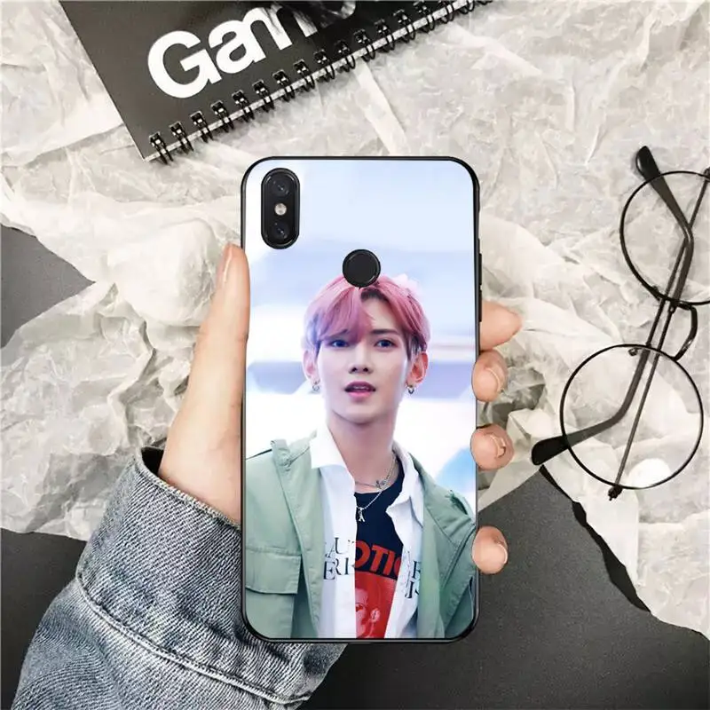Силиконовый черный чехол FHNBLJ ATEEZ HongJoong SeongHWA для телефона Xiaomi Redmi 5 5Plus 6 6A 4X 7 7A 8 8A 9 Note
