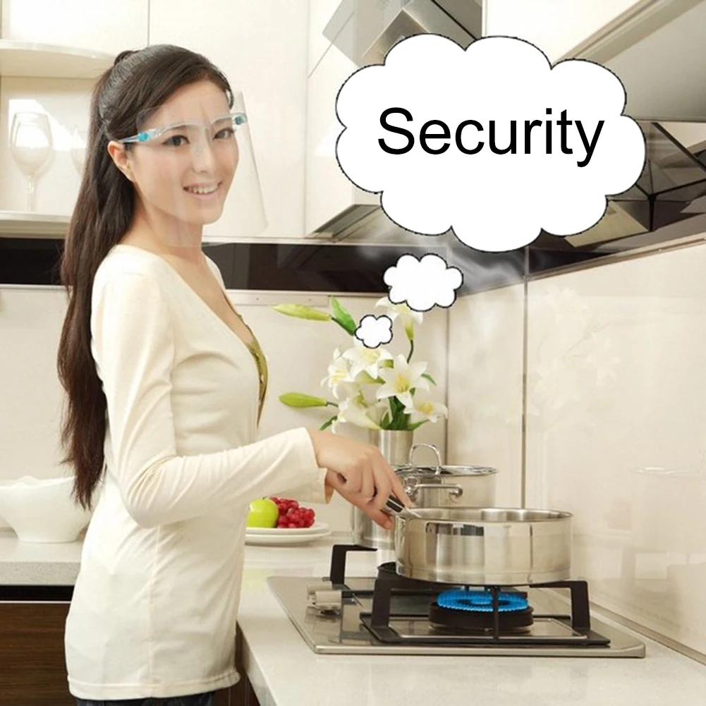 Лидер продаж Защитная Прозрачная противотуманная маска защита от брызг масла на