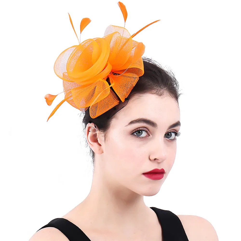 Тюлевая шляпа для невесты с цветами ручной работы | Свадьбы и торжества