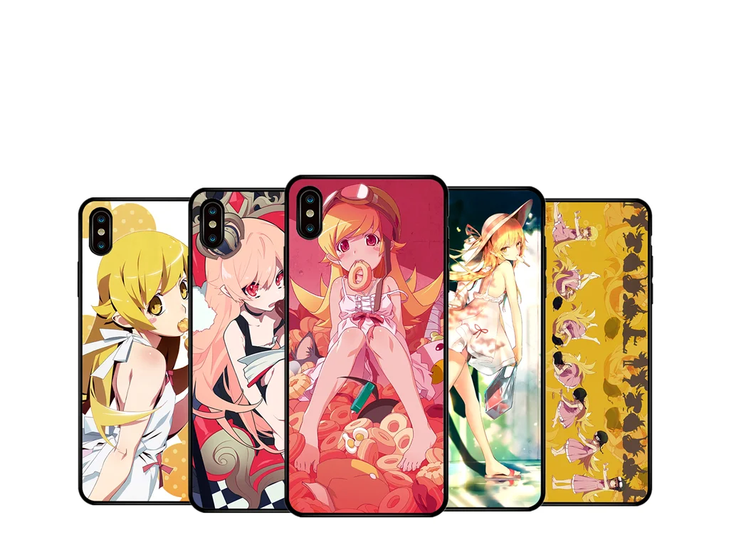 Мягкий чехол для телефона Monogatari Oshino Shinobu Iphone X XR XS MAX 6 7 8 Plus 11 Pro A | Дом и сад