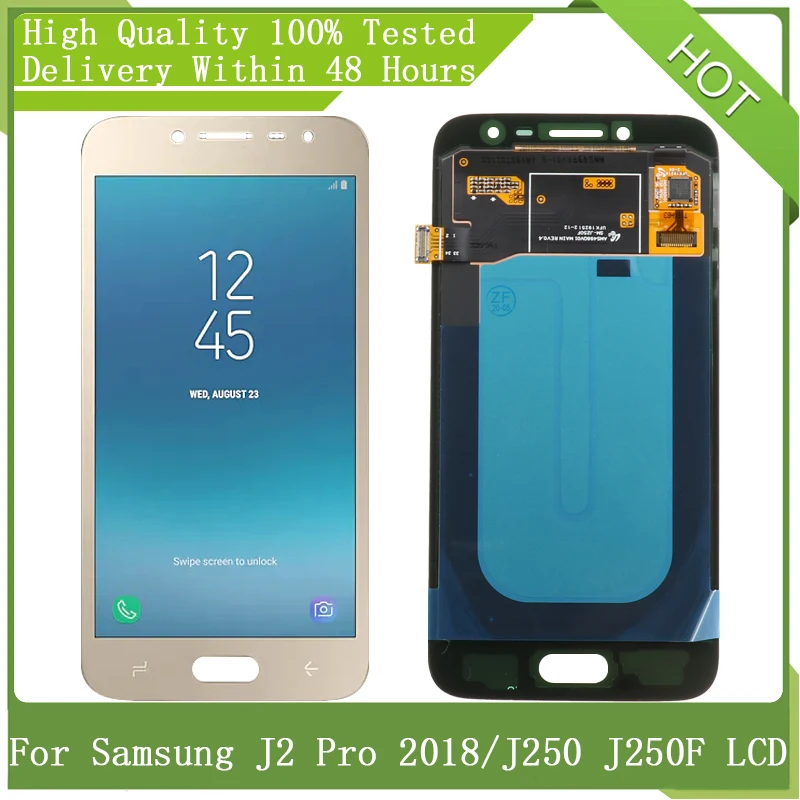 Для SAMSUNG GALAXY 5 0 'супер AMOLED J2 Pro 2018 J250 SM J250F/DS ЖК дисплей сенсорный экран дигитайзер