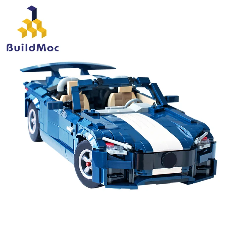 

Buildmoc 2020 New R Roadster Speed Champion Car Model High-tech Supercar Race Model Building Blocks Bricks Education Toy For Boy