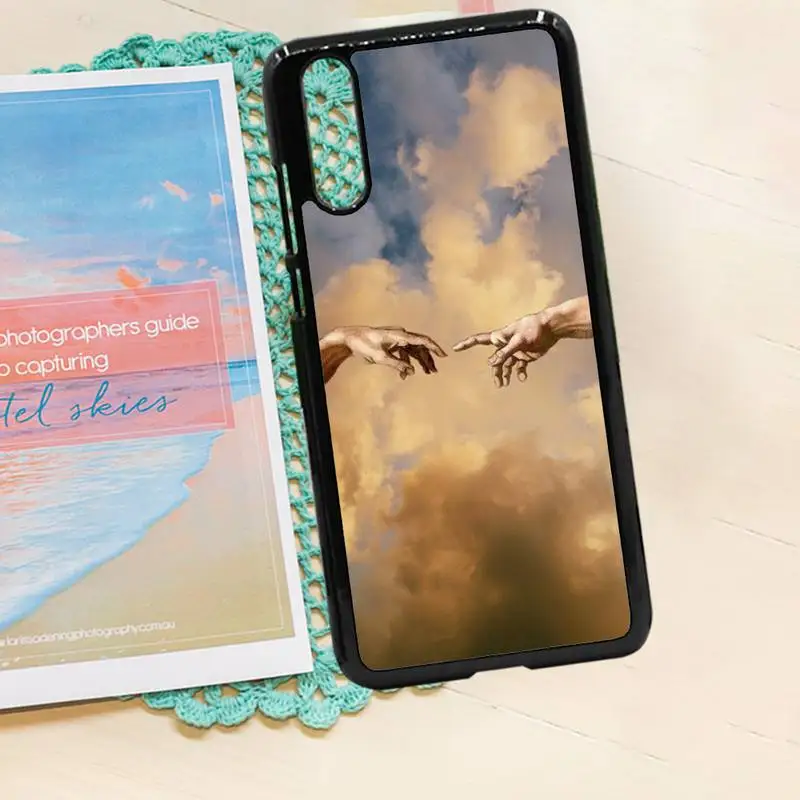 

Retro Painting David Van Gogh Art Phone Cases PC for iPhone 11 12 pro XS MAX 8 7 6 6S Plus X 5S SE 2020 XR