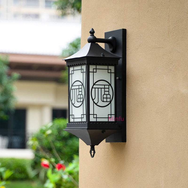 Уличный настенный светильник светодиодное освещение для сада и двора