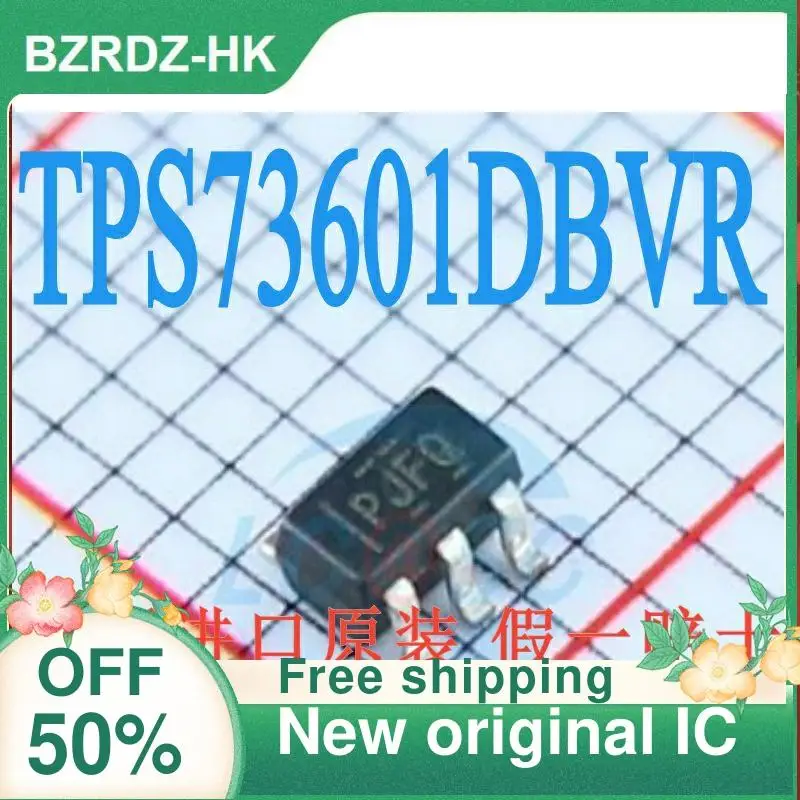 

10PCS TPS73601 TPS73601DBVR PJFQ SOT23-5 New original IC