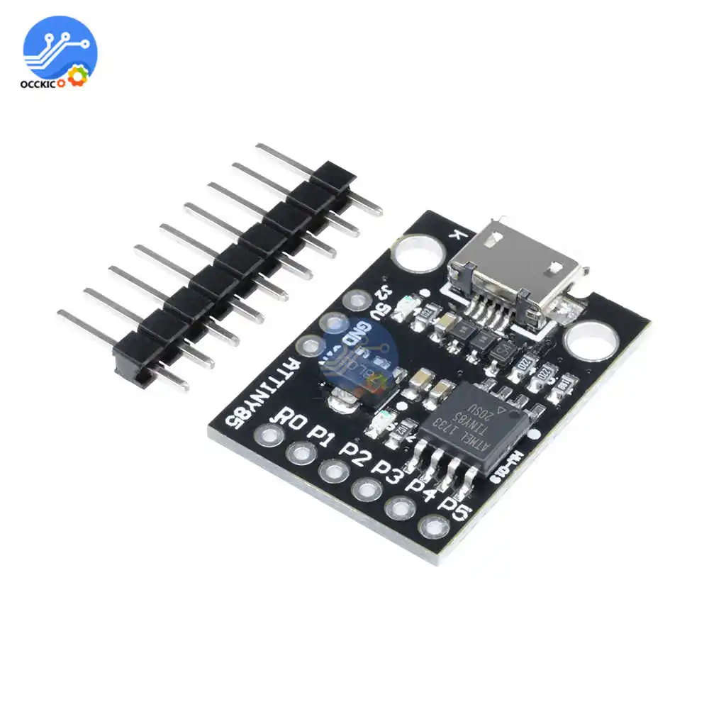 Плата разработки ATtiny ATtiny85 Digispark Kickstarter Micro USB модуль для микроконтроллера низкой