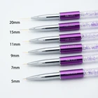 5-20 мм кисти для нейл-арта, прозрачный акриловый тонкий лайнер для рисования карандаш для маникюра, инструменты УФ-гель