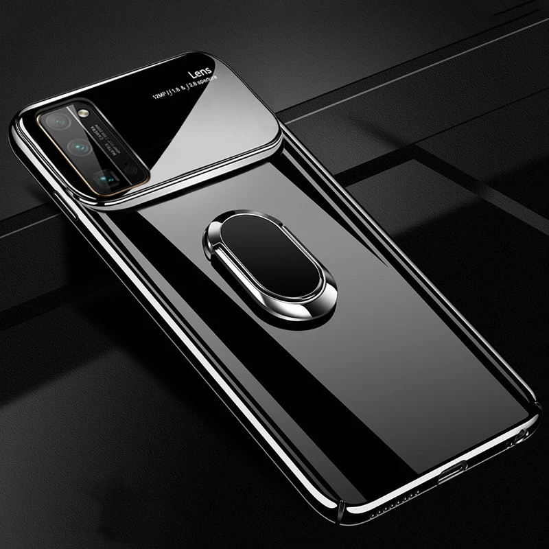 Роскошный зеркальный чехол для Huawei P40 Lite тонкий противоударный жесткий из