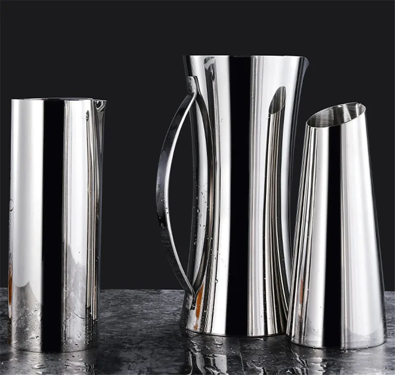 KTV Ресторан отеля кувшин для холодной воды Золотой лед замораживание чайник вино