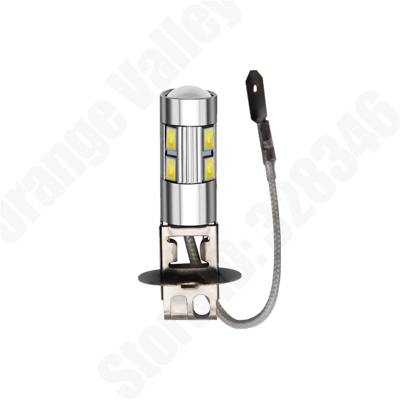 2 шт. энергосберегающие лампы H1 H3 5630 SMD 10 Светодиодный Противотуманные фары для