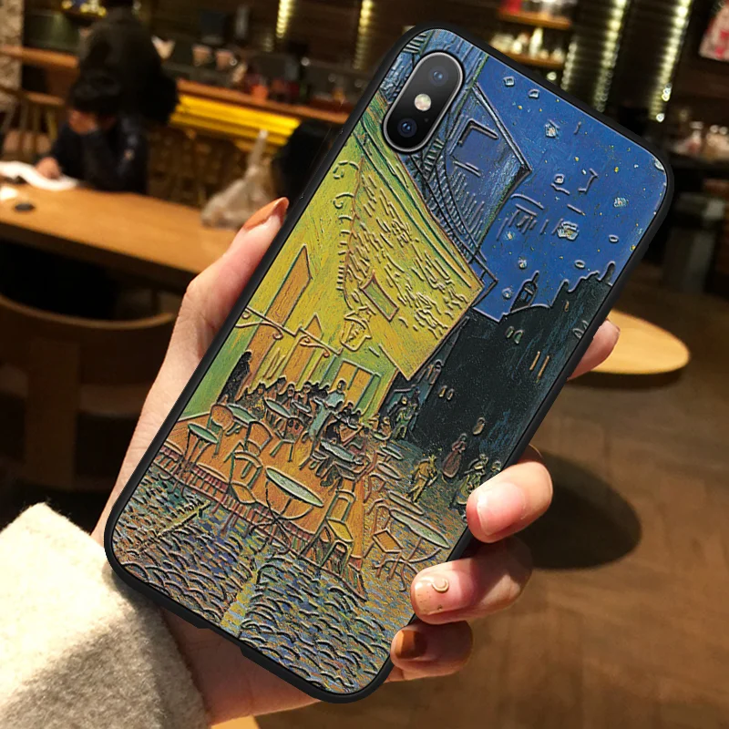 yhcantin 3D чехол с тиснением для iPhone XS Max XR X 8 7 6 Plus 5 TPU для Oneplus 7 Pro 6T 5 T Capas для Motorola Moto G6 Play G5 G5S Plus чехол s - Цвет: yhcantin