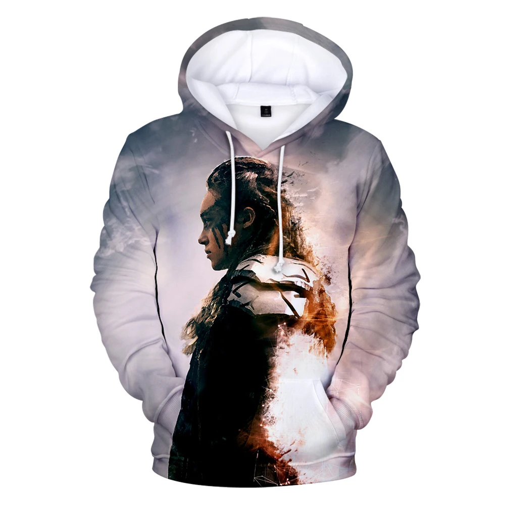 

Men Women Creative THE 100 Hoodie Fashion THE 100 Sweatshirts Hooded Long Sleeve Pullover Oversized Autumn Winter Clothing