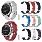 Мягкий силиконовый сменный ремешок для часов Garmin Vivoactive3 3, умный Браслет для Garmin Forerunner 645, ремешок-браслет
