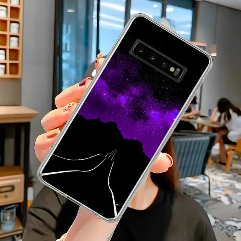 Beautiful view at night Phone Case transparent for Samsung S10 plus S10 E(lite) S6 S7 edge S8 S9 Plus Brand