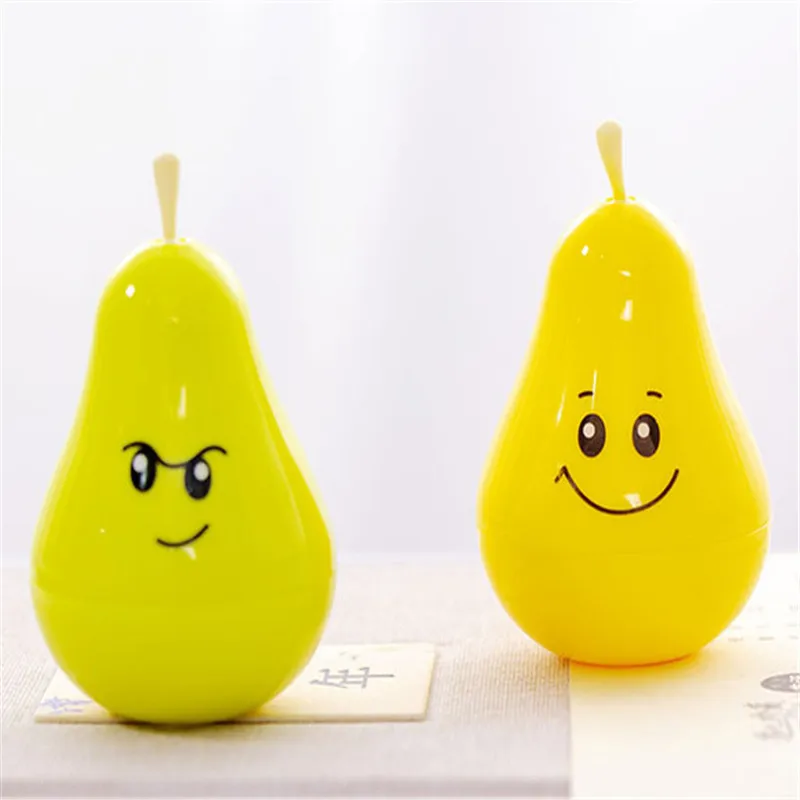 1 шт. Милая kawaii креативная большая груша точилка для карандаша точилка для карандашей студенческие канцелярские принадлежности школьная Sffice поставка