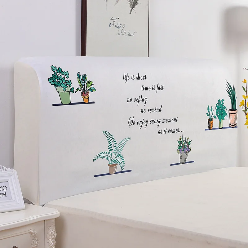 120 220 см простой мультяшный чехол для головы кровати Полностью закрытый