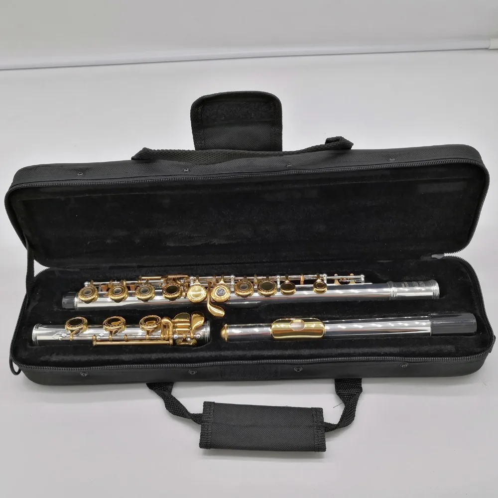 

MFC Flute 300 Series Engraving Hand Carved Keys Gold Plated Lip Plate Flutes 311 312 321 322 361 362 371 372 381 382 B Leg