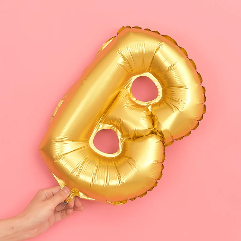 

16inch gold ABCDEFGHIJKL letter alphabet foil balloons wedding event christmas halloween festival birthday party B6-41