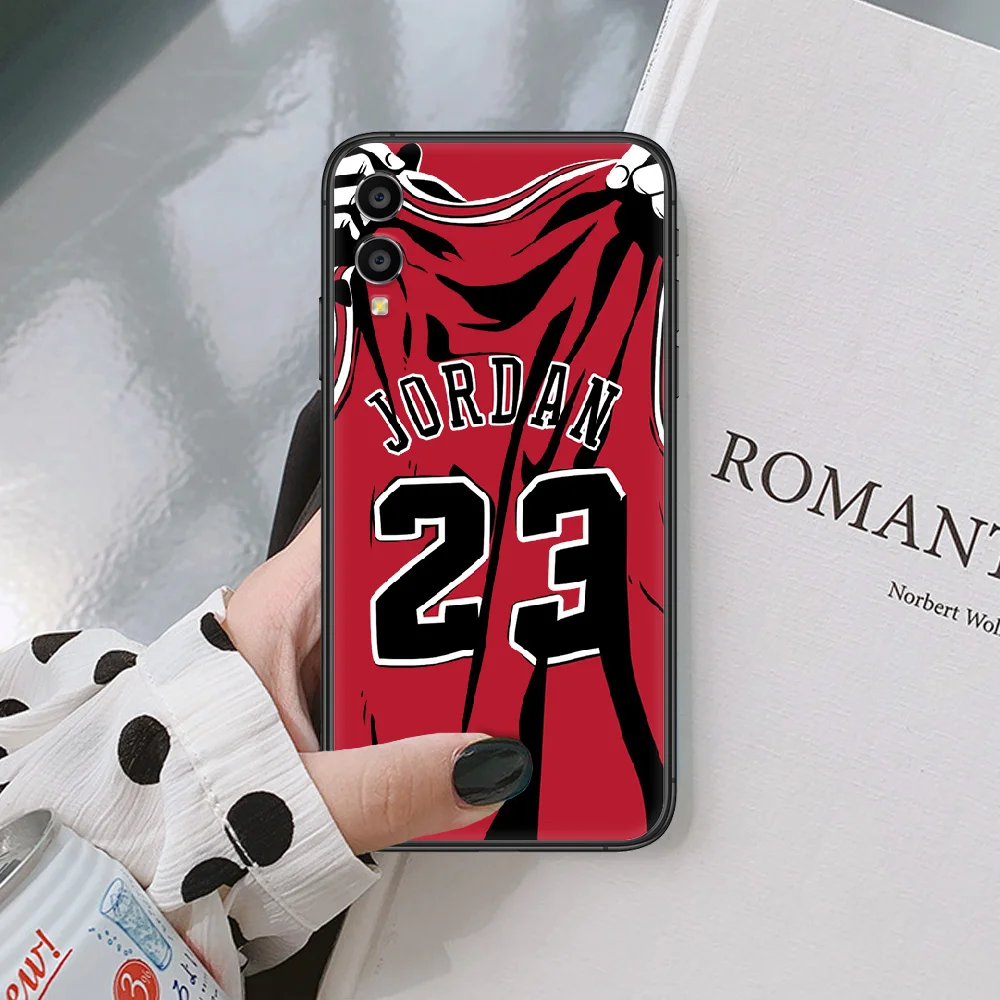

Michael Basketball Jordan 23 Phone Case For Huawei Honor 6A 7A 7C 8 8A 8X 9 9X 10 10i 20 Lite Pro Play black Funda Silicone Etui