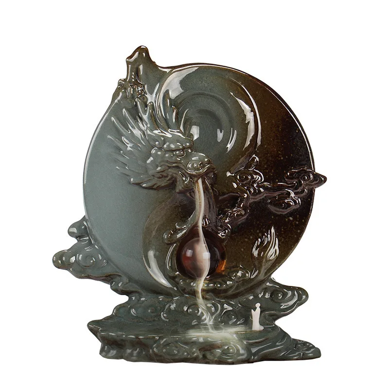 Держатели для благовоний в виде дракона подставка ручной работы креативный