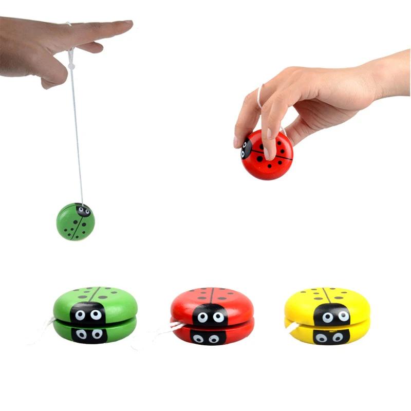 

Йо-йо деревянные YO-YO шары классические деревянные игрушки йойо креативный дизайн; Индивидуальный характер; Личность игрушки для Детский по...