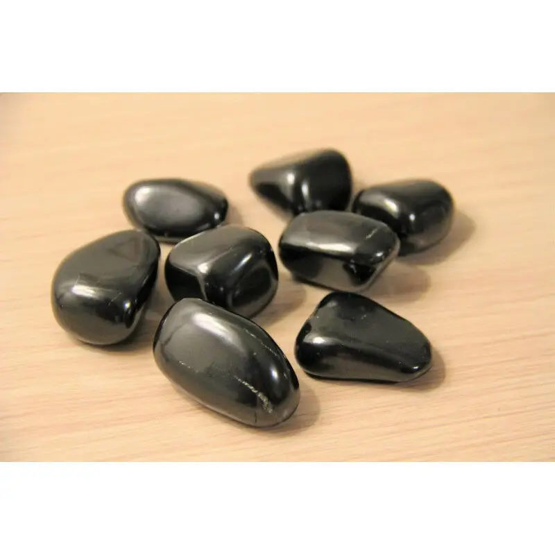 

100g Shungite Polished Tumblestone 20-25mm