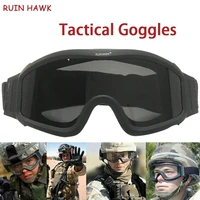tactical goggles military shooting airsoft glasses paintball wargame army sunglasses men motorcycle windproof protection eyewear