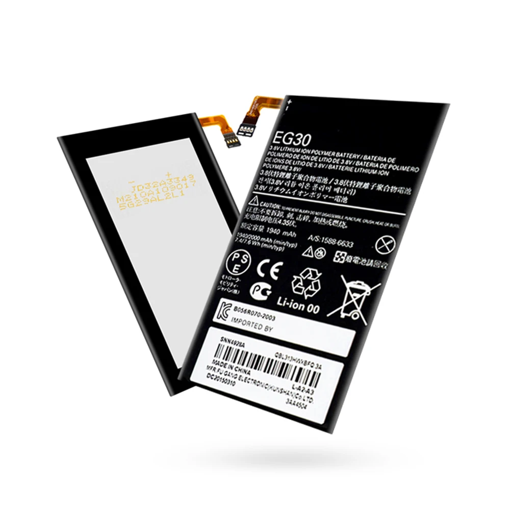 100% новый аккумулятор EG30 для Motorola Droid Mini XT1030 RAZR M XT907 XT890 MXT901 XT902 XT905 XT980 1940 мАч |